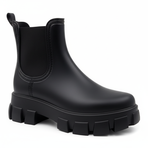 Botas de lluvia impermeables de lujo para exteriores urbanas, duraderas, antideslizantes, zapatos para todo tipo de clima para hombres y mujeres, Protección cómoda de moda - Product Image 1
