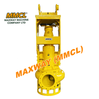 MAXWAY, Pompa Lumpur Hidrolik Submersible MMCL, Pompa Lumpur 10 Inci, 250QSY600-40, 250HDP600-40