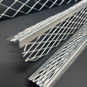 Profil d'angle en métal expansé en forme <span class=keywords><strong>de</strong></span> L, profil d'angle en acier galvanisé pour une finition précise des coins <span class=keywords><strong>de</strong></span> murs en plâtre à 90 degrés - Product Image 1
