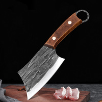 Professioneel mini gebogen kaasmes van roestvrij staal, draagbaar vleesmesje, Viking ontbeenmes voor gebruik in de keuken