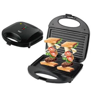 Hot 2 Slice Điện Mini Không Dính Grill Toster Panini Sburger Sandwich Makers Waffle Pan Maker Ăn Sáng Máy