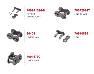 Haute qualité 700741594-H joint de chaîne offset nouvelles pièces de machines agricoles pour AGCO MF2270 et pour les presses New Holland - Product Image 2