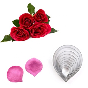 403 Thực Phẩm Lớp Thép Không Gỉ Hoa Hồng <span class=keywords><strong>Fondant</strong></span> Máy Cắt - Product Image 6