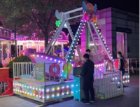 Manège DJ Big Eye Swing, Balançoire à pendule pour parc d'attractions, Attraction chaise à bascule pour carnaval, Équipement de fête foraine pour parc à thème