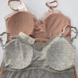 Reggiseno a basso prezzo stile sportivo Maidens unrimed Breast Wrap One Body Cotton Inner Bowl gilet da donna rimovibile senza cuciture-J - Product Image 5