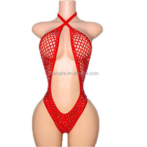 Groothandel op maat gemaakte Amerikaanse muziek carnavalskostuums rave outfits hete meiden exotische danskleding - Product Image 1