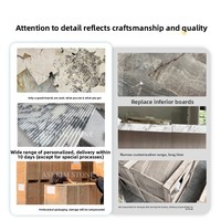 Dalles de marbre naturel brun feuille d'érable de luxe pour revêtements muraux, escaliers, îlots de cuisine et murs décoratifs - Pierre de Yunfu