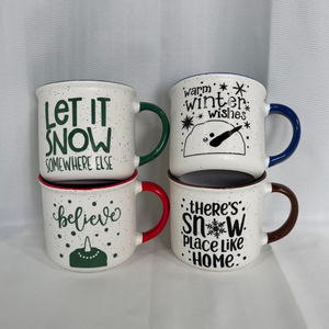 Wholesale <b>Cheap</b> Price 12Oz Creative Ceramic Water Cup Custom Design Winter Children Mug - Product Image 3