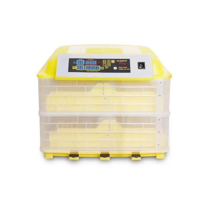 Couveuse HHD 2020 la plus populaire, incubateur caille 112 avec pièces de rechange, moteur de tournage d'œufs