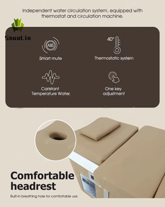 Peluquería profesional Cabeza <span class=keywords><strong>de</strong></span> lavado Spa Cama <span class=keywords><strong>de</strong></span> masaje con tanque <span class=keywords><strong>de</strong></span> agua Masaje <span class=keywords><strong>de</strong></span> pies Pedicura Cama <span class=keywords><strong>de</strong></span> champú - Product Image 4