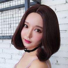 Pretty Smart Perruque naturelle cheveux courts Style de cheveux élégant et élégant - Product Image 1