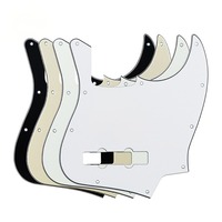 Plaque de protection pour Jazz Bass sans encoche pour tige de tension, remplacement standard pour plaque de protection de basse JB