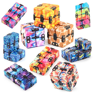 Nuevo <span class=keywords><strong>Cubo</strong></span> Infinito Creativo de Bolsillo, <span class=keywords><strong>Cubo</strong></span> de Rubik, Juguete de Bloques Giratorios, Versión Mejorada, Giro Ilimitado - Product Image 3