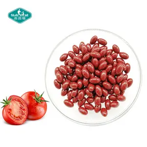 Fabricante profissional personalizado fórmula tomate extrato óleo vitamina E suplemento licopeno Softgel cápsulas