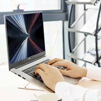 IDock Support de bureau flexible et ergonomique en aluminium, réglable en hauteur, pour ordinateur portable