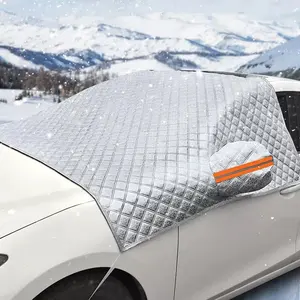Cam kapak araba kar örtüsü araç ön camı kapak kar koruyucu buz bloke ön cam koruyucu dış oto aksesuarları