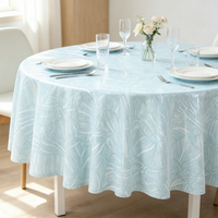 Nouvelle Nappe Ronde en Plastique PE/PEVA/EVA de Haute Qualité 2026, Poids Personnalisable, Durable, pour la Distribution