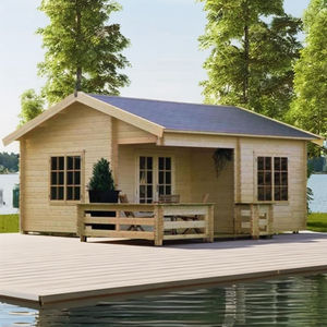Fast Build Ready Made Resort Holiday cabana de madera Maison en bois dans le <span class=keywords><strong>lac</strong></span> pour la vie en <span class=keywords><strong>famille</strong></span> - Product Image 1