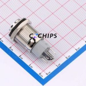 HY-16A-G11-S-DY-R12V-CU-008 Push Button Switch Through hole Component (THT) Switch - Product Image 2