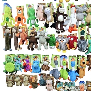 Jouets à mâcher en peluche résistants aux morsures pour chats et chiens - Peluches <span class=keywords><strong>de</strong></span> style Teddy - Poupées en peluche <span class=keywords><strong>de</strong></span> dessin animé - Éléphant - <span class=keywords><strong>Canard</strong></span> - Lapin - Product Image 2