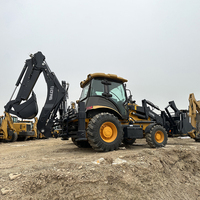 LTMG Pabrik Ekspor Langsung Excavator Backhoe Loader 4x4 2 Ton 2.5 Ton 3 Ton dengan Kabin ROPS