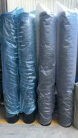 Seau rond en plastique écologique avec couvercle, non toxique et recyclable, fûts, seaux et barils