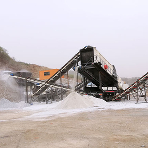 Hxjq מצלב נייד צמח ב-indonesesia מכונת ריסוק עם מנוע ליבה נושאת מנוע רכיבים מחירים תחרותיים - Product Image 1