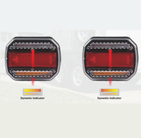 Feu de remorque LED IP65 pour remorques et camions 12/24VDC nouvel état lentille rouge indicateur de Position arrière frein haute visibilité