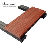 Revêtement de terrasse composite co-extrudé durable pour l'extérieur et les jardins
