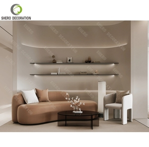 Conjunto de Muebles de Oficina Modernos de Alta Calidad, Escritorio de Oficina para CEO de Madera y Mármol, Escritorio Gerencial Moderno en Forma de L con Almacenamiento - Product Image 6