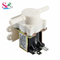 CE标准6毫米电动电磁阀2W DC12V塑料数控常闭阀用于水油灌装机控制阀