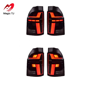 Ensemble de feux arrière de direction à flux de LED modifiés pour Volkswagen Multivan <span class=keywords><strong>T6</strong></span> 2016-2019 Phares améliorés Température de couleur 6000k - Product Image 6