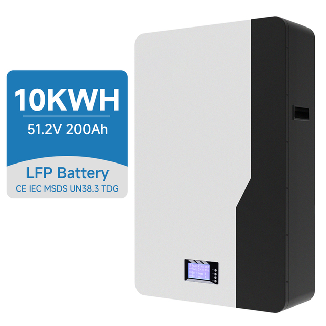 5kw 10kw Electric Battery Pack 51.2v 200ah 10kwh Wall Mounted Lifepo4 Battery Pack for Solar Power System
