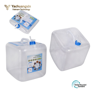 Cedilis 2 <b>Pack</b> 5.3 Gallon Collapsible <b>Water</b> Container Storage Jug Spigot Food Safe Camping Outdoor Hiking Emergency Portable - Product Image 3