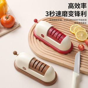 Aiguiseur de couteaux électrique Xinzao rechargeable, multi-grains, affûtage rapide, outil de cuisine domestique - Product Image 3