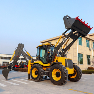 Ltmg giá nhà máy Trung Quốc blt388h backhoe loader nhỏ gọn 4x4 backhoe phía trước tải cuối tiêu chuẩn đi kèm với một hệ thống Ống Ba - Product Image 2