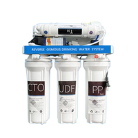 Système de filtration d'eau domestique portable à 5 étapes à bas prix, filtre à eau par osmose, filtre à eau pour toute la maison