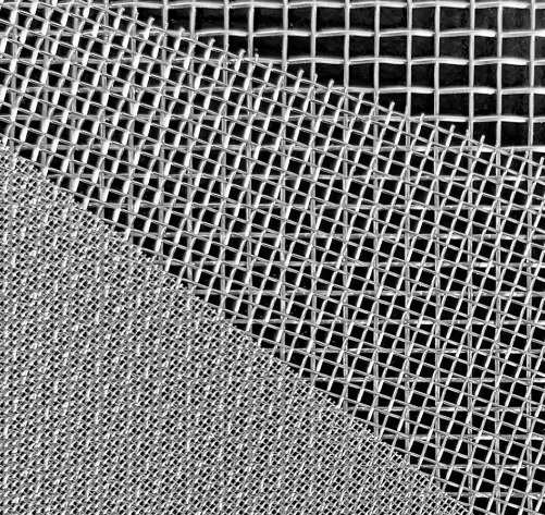 Stainless Steel Plain Woven Wire Mesh 0.5mm-10mm Aperture Industrial Filtration & Sieving Filters for Chemical Industry