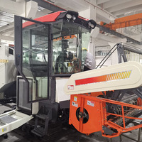Wishope Fm World 100 Hp Word Cosechadora Récolteuse de riz agricole