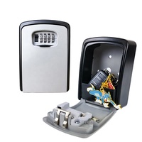 Coffre-fort à combinaison Secure Key XL, robuste, pour extérieur, à fixer au mur, boîte de sécurité pour clés, grand espace de rangement interne pour la maison