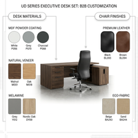Table d'ordinateur moderne extensible en panneaux de bois pour la maison, le bureau, l'école et l'usage commercial