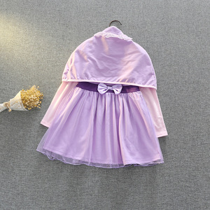 Vestido de <span class=keywords><strong>Princesa</strong></span> Sofía, Vestido de <span class=keywords><strong>Princesa</strong></span> de Pelo Largo para Niñas, Ropa Infantil de Sofía Blancanieves, <span class=keywords><strong>Disfraz</strong></span> para Actuaciones de Halloween - Product Image 4