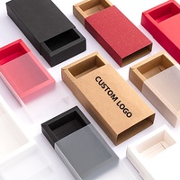 Boîtes de rangement pour cosmétiques et soins de la peau de luxe personnalisées, emballages cadeaux, boîte à tiroirs, matériaux recyclés, papier kraft découpé, carton