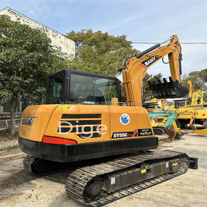 รถขุดใช้แล้ว Sany SY55 5.5ตันรถตักตีนตะขาบไฮดรอลิกขนาดเล็ก - Product Image 4