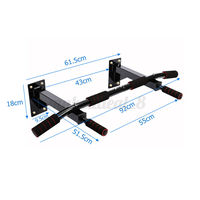 Barre de traction pour porte, barre de traction pour porte, barre de traction pour la maison, barre horizontale multifonctionnelle portable, équipement d'exercice de fitness