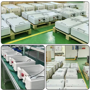 Dinding daya OEM dengan LifePO4 tenaga surya 15kWh dan WiFi 48v 51.2v 100AH 200AH baterai Lithium energi - Product Image 3