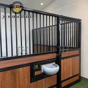 Çiftlik binicilik istikrarlı toptan ürünler at ekipmanları ahır at durak ön sürgülü kapı - Product Image 5