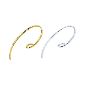 <b>Chain</b> Ear Hooks Gold Silver Plated <b>Copper</b> For Earring Making Jewelry Findings - Product Image 3