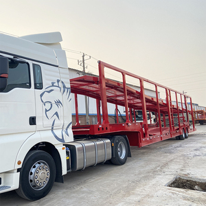Semirremolque Portacoches de Doble Plataforma de 3 Ejes para 6-10 Vehículos, con Elevación Hidráulica, Capacidad de Carga de 15 Toneladas y Capacidad para 8 Autos, Superventas - Product Image 4