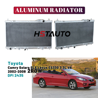 Pour Lexus ES300 ES330 / Toyota Camry Solara 3.0L 3.3L 2002-2008 Nouveau Radiateur entièrement en aluminium avec 1 an de garantie